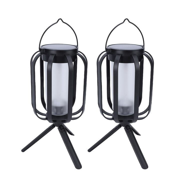 Сонячні ліхтарі KKPLZZ 2, 3 колірні температури, 2 режими освітлення, IPX4, зі штативом та гачком для підвішування, для саду, двору, тераси, ганку