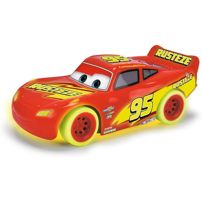 См) від Disney Pixar&39s Cars - машинка на дистанційному керуванні від 4 років, світиться в темряві, іграшкова машина для дітей з
