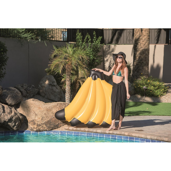 Надувний матрац у формі банана Bestway 43160 Banana Float, 139 x 129 см