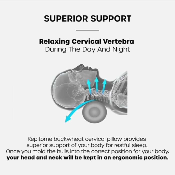 Корейська гречана подушка BTS JK&39s Pick (Begozani), регульована циліндрична подушка (30,5 x 10,2 см) з органічною наволочкою, дихаюча для прохолодного сну, валик для шиї для сну на боці та спині