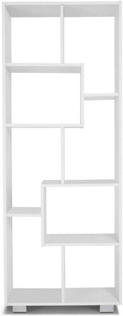 Двопозиційна полиця Tania, дерево, біла, ширина 161 см