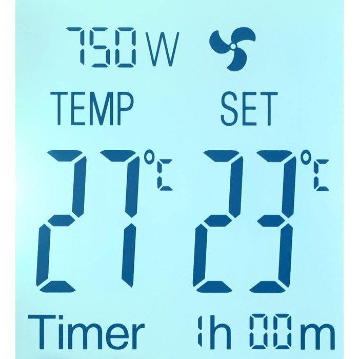 Електричний обігрівач Sichler для побутової техніки конвекторний обігрівач з Wi-Fi, 2000 Вт, додаток, голосове керування, дистанційне керування (електричний обігрівач, електричний радіатор, променевий обігрівач)