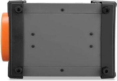 Електричний обігрівач FUXTEC FX-EH3, вентилятор-обігрівач з 2 рівнями нагріву 1500 Вт/3000 Вт, плавно регульований термостат, витрата повітря 284 м/год, клас захисту IP24, компактний та портативний для приміщень площею до 90 м