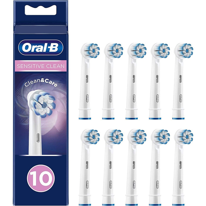 Щітки Oral-B Sensitive Clean з технологією ультратонкої щетини для найніжнішого очищення, 10 шт.