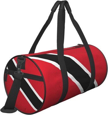 Дорожня сумка з прапором Тринідаду і Тобаго, велика спортивна сумка, сумка для вихідних для чоловіків та жінок