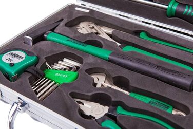 Набір інструментів Brder Mannesmann в алюмінієвому кейсі, 24 предмета M29024