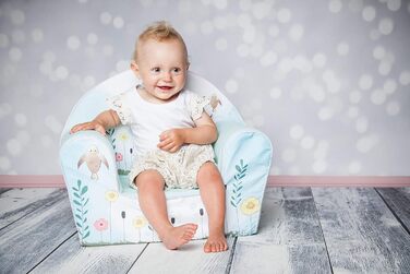 Дитяче крісло Fawn, бірюзове, 68352 -