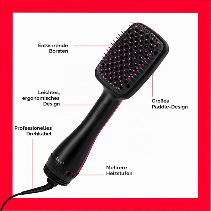 Професійний фен-стайлер REVLON Pro Collection Salon з одноетапним сушінням та щіткою-падл RVDR5212