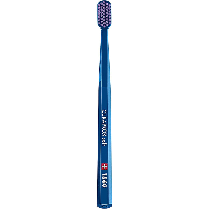 Зубна щітка Curaprox Soft 1560 Sensitive Toothbrush, 6 шт. , краще очищення та міцність, але ніжна м'якість, у чудових кольорах для нього та неї.