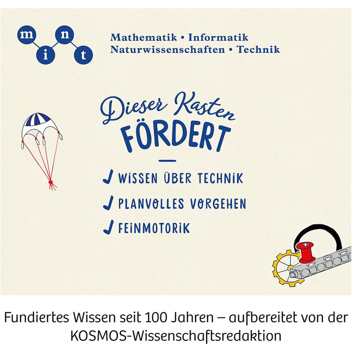Мій перший набір для експериментів Технологія - такі прості, грайливі експерименти для маленьких дослідників, набір для експериментів для дітей 5-8 років STK, 602291
