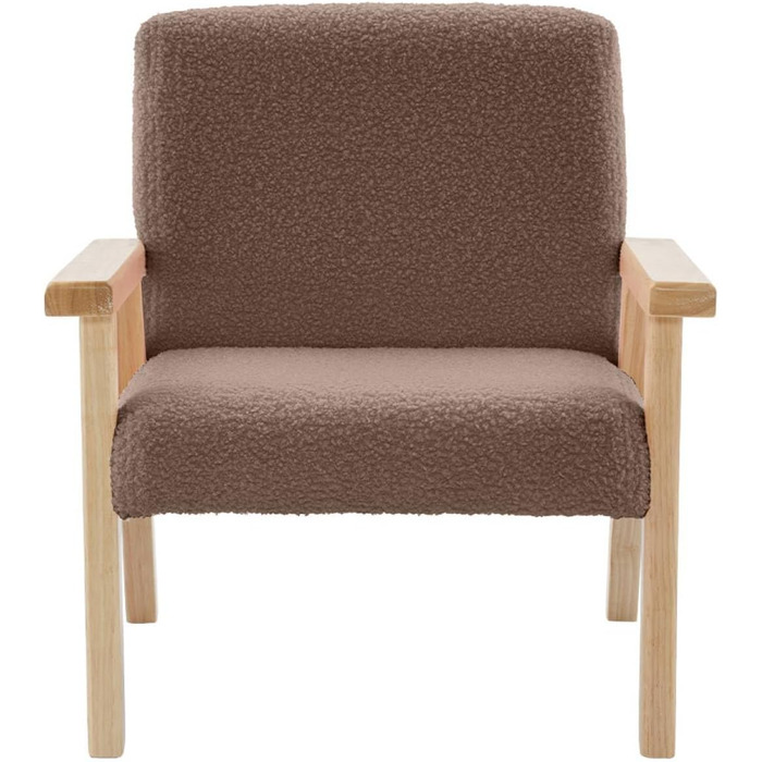 Дитяче крісло у скандинавському стилі з дерева, Ш 47 x Г 43,5 x В 50 см - ISAK Taupe