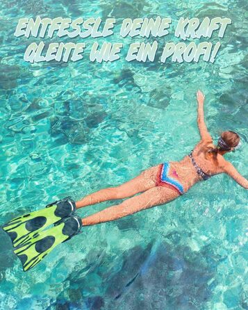 Регульовані ласти для сноркелінгу Hikeen короткі ласти для плавання для дорослих з відкритою п&39ятою, ласти для дайвінгу унісекс, включаючи сітчасту сумку 37-41