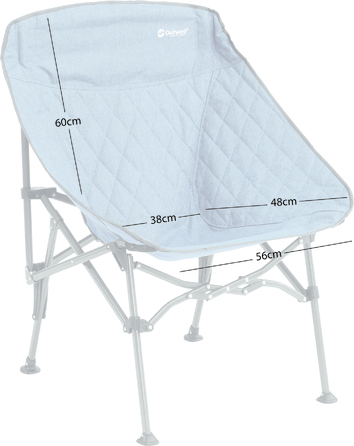 Стілець розкладний Outwell Strangford Blue (470406)