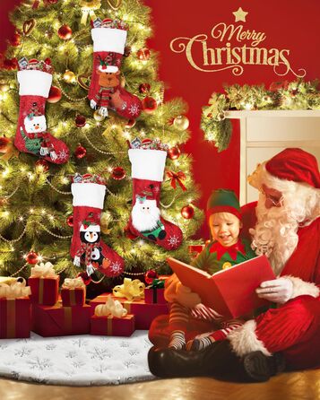 Різдвяна спідниця для ялинки 122 см COOLWUFAN