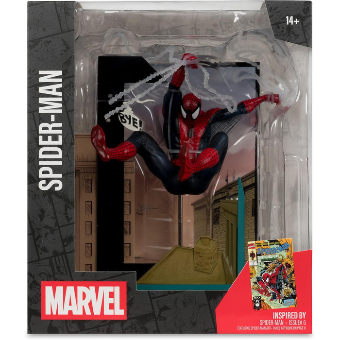 Колекційна ПВХ-фігурка Marvel Collection 1/10 Людина-павук (Spider-Man 6), 18 см