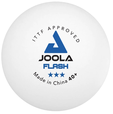М'ячі для настільного тенісу Joola Flash 40+ White ITTF 3 шт (40042)
