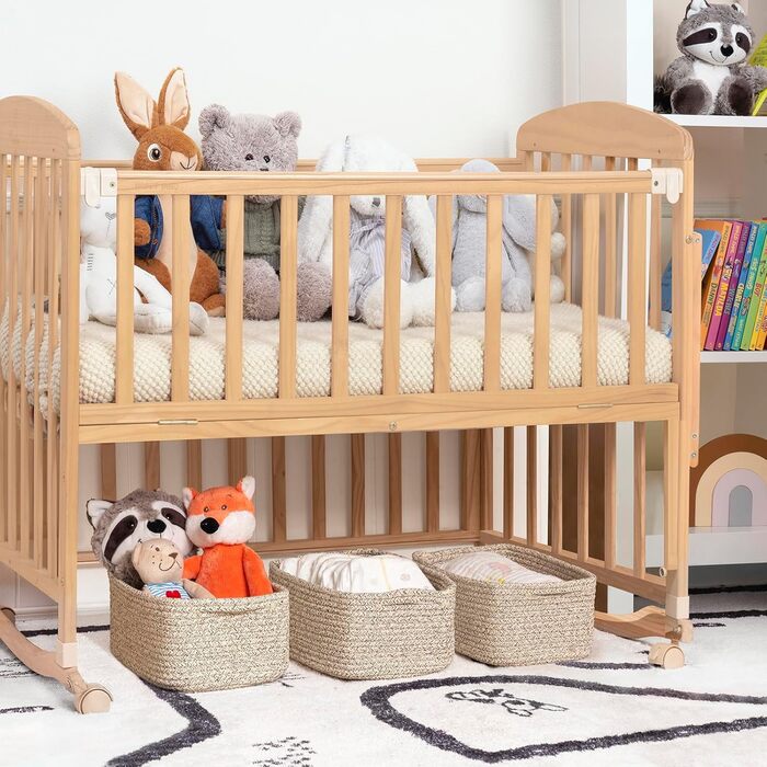 Кошики для зберігання TIMEYARD, невеликий подарунковий кошик, кошики-полички, кошик для рушників з мотузки, для зберігання іграшок, 3 шт., біло-коричневий, 28 x 18 x 11 см, коричневий, 28 x 18 x 11 см