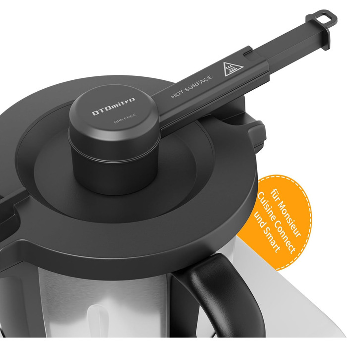 Для Monsieur Cuisine Connect та Smart, парова диверсія для захисту навісних шаф, паровий розрядник, аксесуари для відведення пари для MCC та MCS, посудомийна машина безпечна для Monsieur Cuisine Connect/Smart/Trend