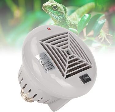 Обігрівач для домашніх тварин Topyond, 3 рівні потужності для рептилій та курей, сірий, 220 В, для собачих будок та курників, зима, необхідний для догляду за домашніми тваринами на вулиці