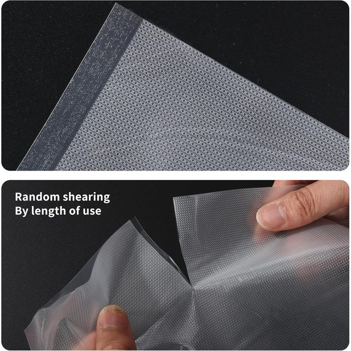 Вакуумний пакувальник Tallgoo Bag 9 рулонів вакуумної плівки для упаковки, вакуумний пакет для їжі, міцний і стійкий до розриву, без BPA, термозбіжна плівка для вакуумного пакувальника для всіх вакуумних пакувальників, киплячий і су-від, 15/20/28 x 300 см