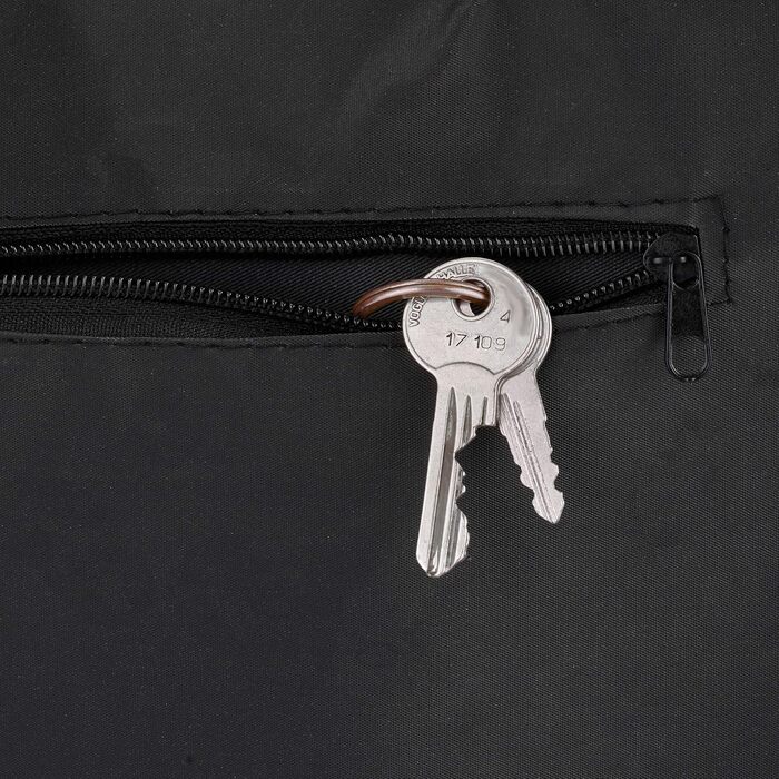 Сумка-візок для покупок Relaxdays, складана, 25 л, з колесами, витримує до 10 кг, розміри 91 x 40 x 30 см, чорна