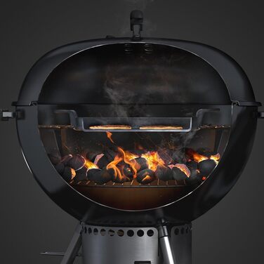 Чавунна планча Weber для системи Gourmet BBQ рівномірний нагрів, для риби, овочів та страв-смажениць чорна (7421)