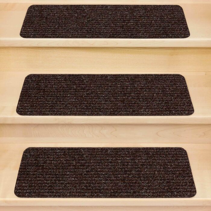 Килимок для сходів Kettelservice-Metzker Tulus Прямокутний - килимок антрацит самоклеючий 60x25см антрацит