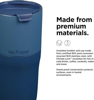 Стакан Klean Kanteen Rise 768 мл з відкидною кришкою Stellar