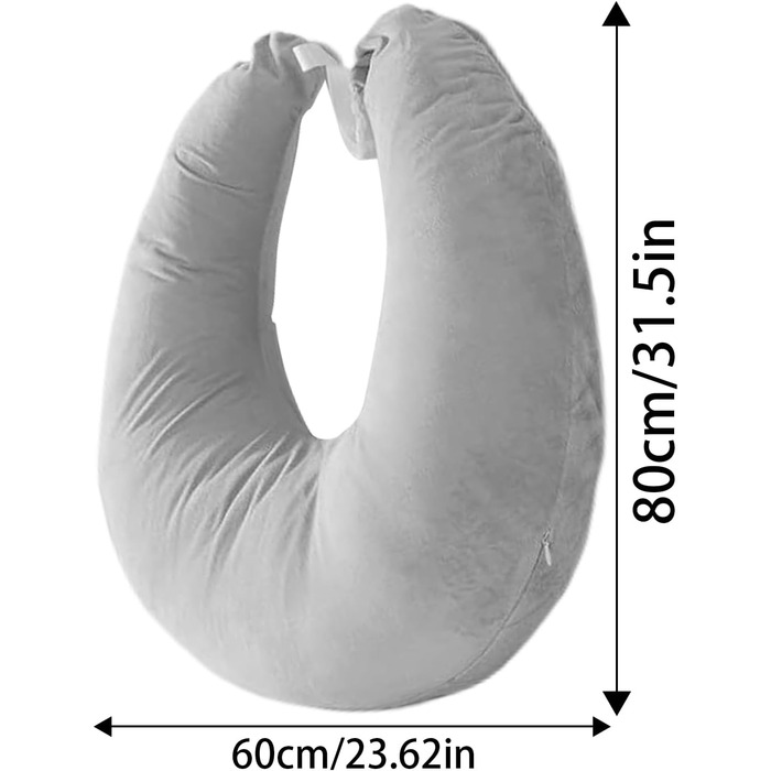 Подушка підлокітника, м&39яка U-подібна подушка для читання, ергономічна підставка для дивана, плюшевий дизайн з тканини, в&39язана гачком подушка, ліжко для роботи, в&39язання гачком, дорослих, дітей, перегляду телевізора