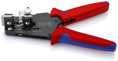Прецизійні кліщі для зняття ізоляції KNIPEX з профільними ножами, 12 12 11