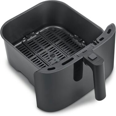 Фритюрниця та пароварка - їжа буде хрусткою зовні та соковитою всередині, дуже великий об'єм кошика 7 літрів, пароварка та фритюрниця, фритюрниця без олії/жиру, 700 -