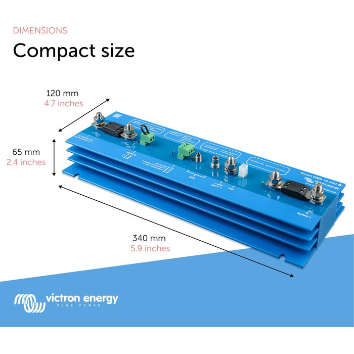 Система керування акумуляторами Victron Energy, Smart BMS 12/200