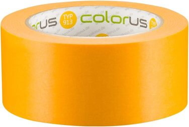 Професійна малярська золота стрічка М&39яка стрічка Малярська малярська стрічка 50 мм x 50 м, стійка до ультрафіолету Клейка стрічка для чітких країв фарби Малярська стрічка, малярська стрічка для фарби, стрічка для покриття фарби 50 мм, 3 шт.