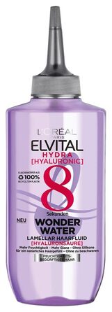 Зволожувальний флюїд для блискучого волосся L’Oréal Paris Elvital Hydra Hyaluronic Wonder Water, 200 мл