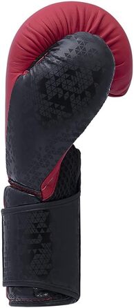 Боксерські рукавички adidas Combat 50 - червоно-чорні, 12 унцій