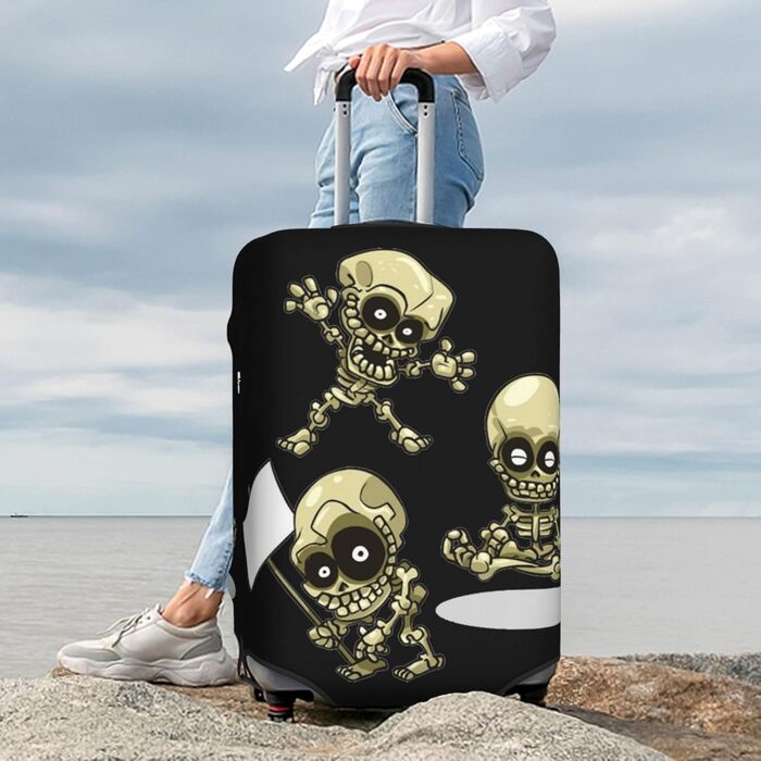 Чохол для валізи Totenkopf, міцний захист для багажу розміром 45.7-81.3 см, XL, чорний