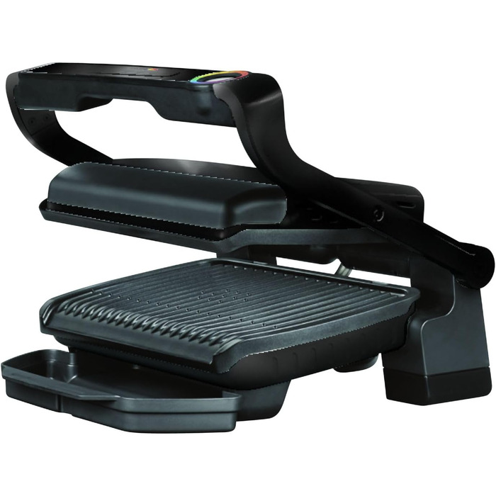 Контактний гриль TEFAL GC7128 OPTIGRILL 6 автоматичних програм Ручний режим з 4 режимами температури Ідеальні результати приготування на грилі завдяки вимірюванню товщини Чорний