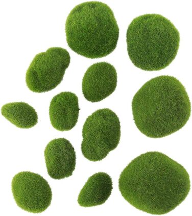 Штучні мохові камені казковий садовий мох скелі ляльковий будиночок квітковий горщик DIY прикраса, 12 шт.