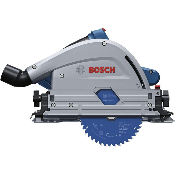Акумуляторна дискова пила для занурювального пиляння Bosch Professional BITURBO GKT 18V-52 GC (попередньо встановлені рівні швидко