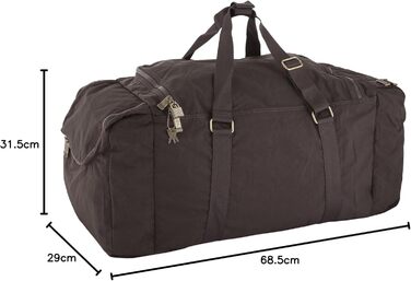 Верблюд активний Чоловіча дорожня сумка Weekender Large Brown 65,5x33x31