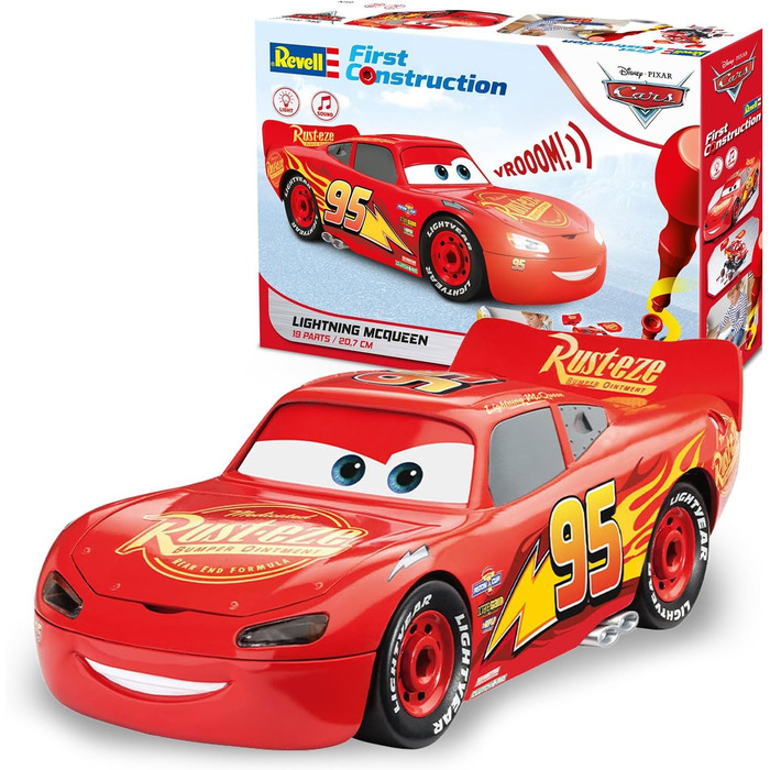 Модель автомобіля Disney Cars, одинарна, червона, 00920