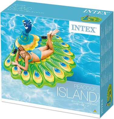 Товари Надувний матрац Intex Peacock 3rd Grande кольоровий