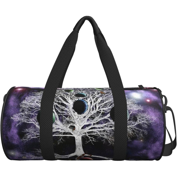 Сумка-шопер Дерево Життя Іггдрасіль для подорожей, спорту, фітнесу, велика сумка для покупок, на вихідні та в дорогу для чоловіків та жінок