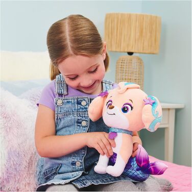 М'яка іграшка щенячий патруль Aqua Pups Корал - 23 см для обіймів та уяви, для дітей від 1 року