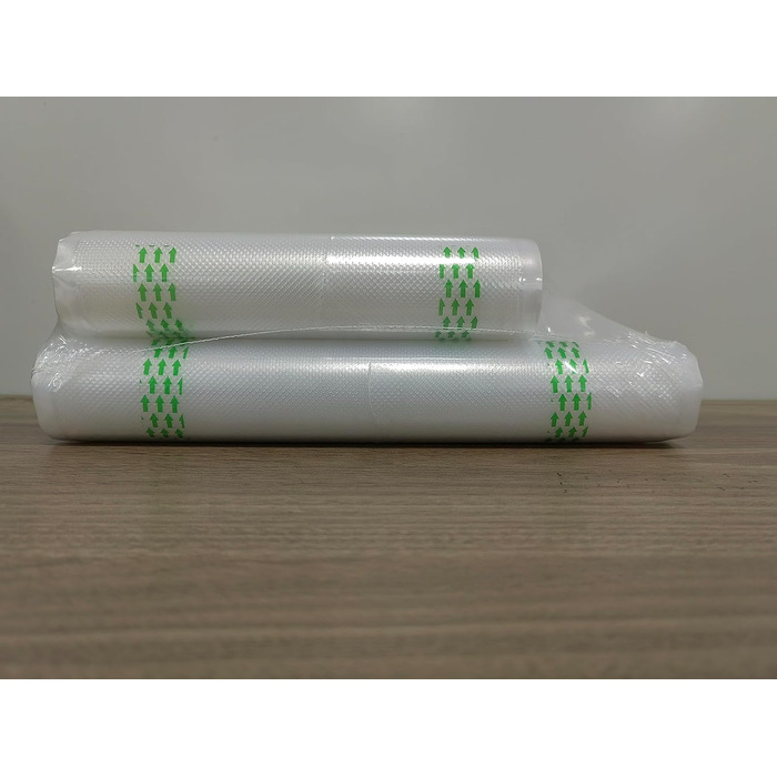 Вакуумні пакувальні пакети YISH Вакуумна плівка Вакуумні пакети Рулони харчової вакуумної плівки вакуумний мішок для рулонів плівки Sous Vide для вакуумного пакувальника 8 рулонів 20/28x300 см плівки, без BPA