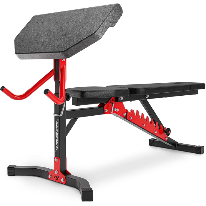 Регульована силова лава, стійка для штанги з 2 предметів, лава для тяги найширшого хвата, лава для згинання рук, тренажер для ніг, різні штанги диски/гумовані диски, загальна вага дисків 83/113 кг у комплекті (чавун, 113 кг), 25