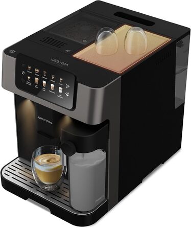 Кавомашина GRUNDIG KVA 7230, 10 видів напоїв, 19 бар