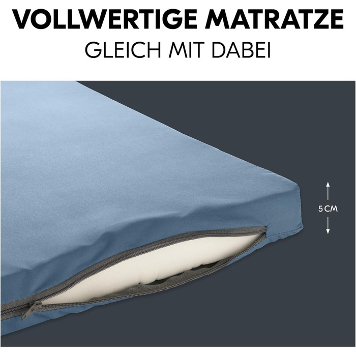 Темно-синій - Дорожнє ліжечко та манеж з матрацом від народження до 15 кг, ігровий центр з XL-розміром отвору, повітряні сітчасті вставки, складне дитяче ліжечко з сумкою для перенесення