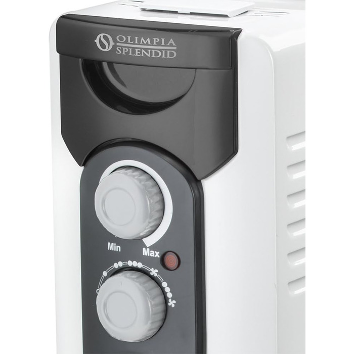 Масляний електрообігрівач Olimpia Splendid Caldorad 7 (99620), 1500 Вт, для приміщень до 50 м, білий