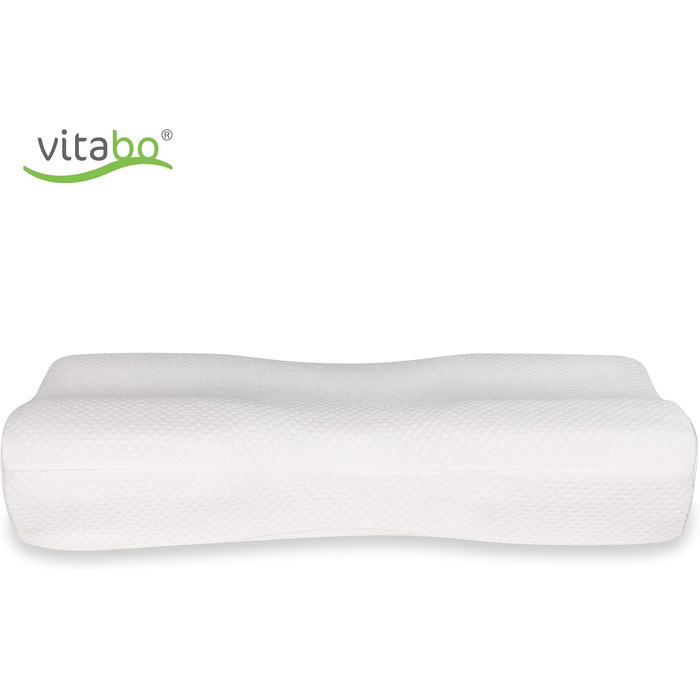 М&39яка подушка з піни з ефектом пам&39яті Велика ергономічна подушка-метелик подушка для підтримки шиї для сну на боці, виготовлена з в&39язкопружної піни